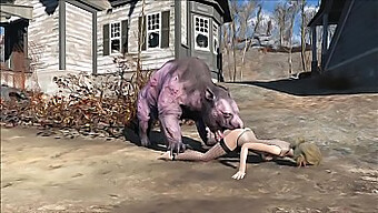 Udforsk Fallout 4'S Monstre Og Skabninger I Denne Anime Hentai-Video